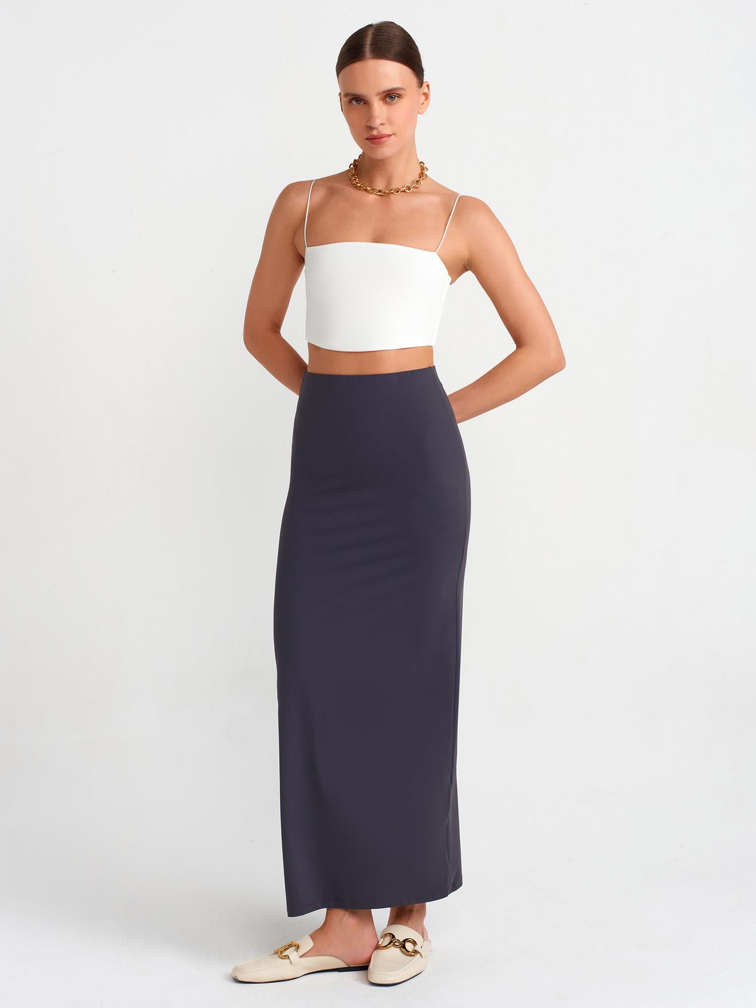 Midi Boy Kalem Etek-Antrasit