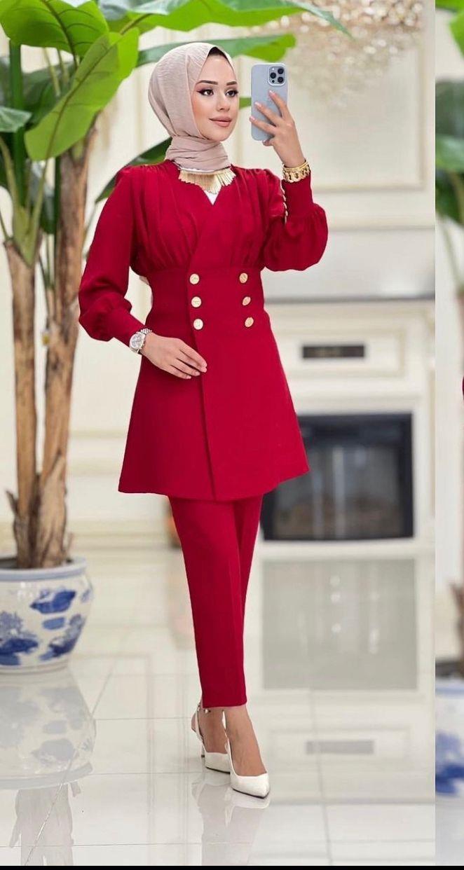 Roba Ve Dügme Detaylı Takım