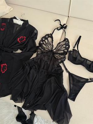 Claire Siyah Set