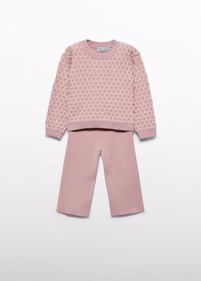 Abel Lula Bebek Kız 5714 Tk-Pant-Triko Pembe