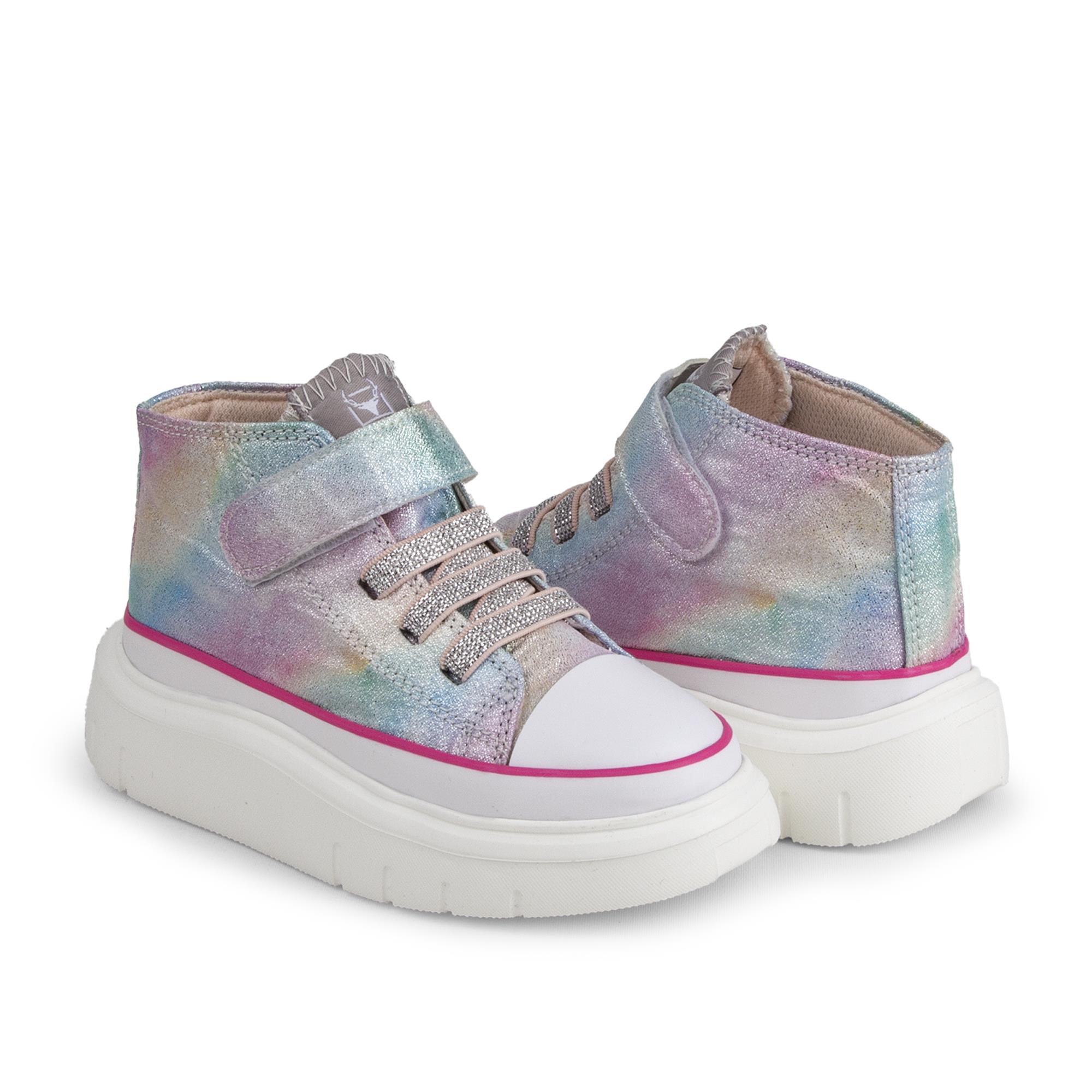Buckhead Axel Rainbow Glitter Sneaker BUCK4490 