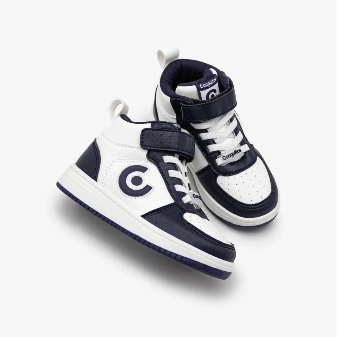 Conguitos 25-34 Numara Unisex Işıklı Spor Ayakkabı Lacivert