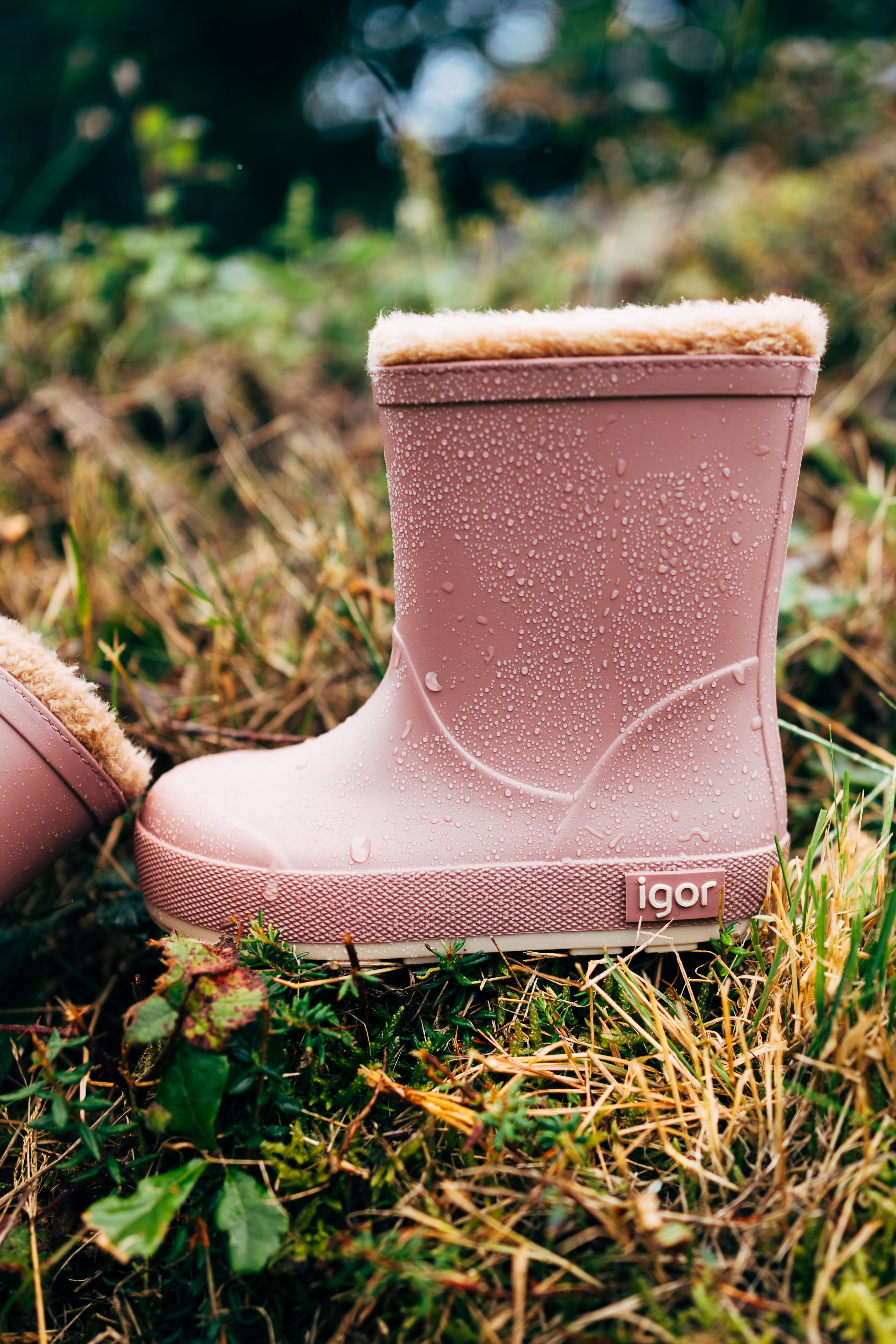 İgor Kürklü Çocuk Yağmur Botu Yogi Borreguito - Rosa Pembe W10314-010