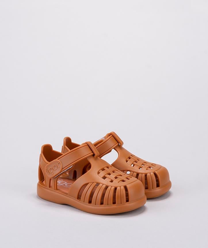 igor Yazlık Çocuk Sandaleti Tobby Solid Karamel S10271-215