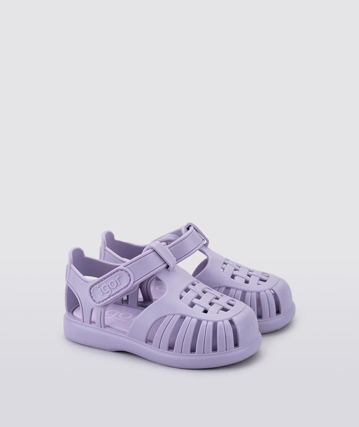 igor Yazlık Çocuk Sandaleti Tobby Solid Malva Mor S10271-018