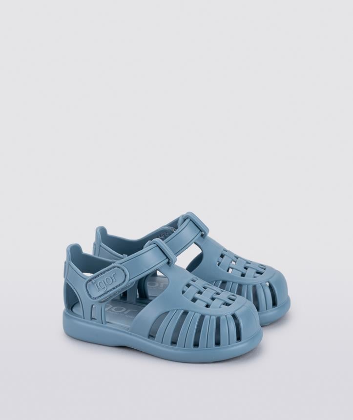 igor Yazlık Çocuk Sandaleti Tobby Solid - Oceano Mavi S10271-225