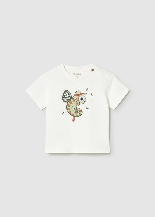 Mayoral Erkek Salyangoz T-shirt Krem 1004                      