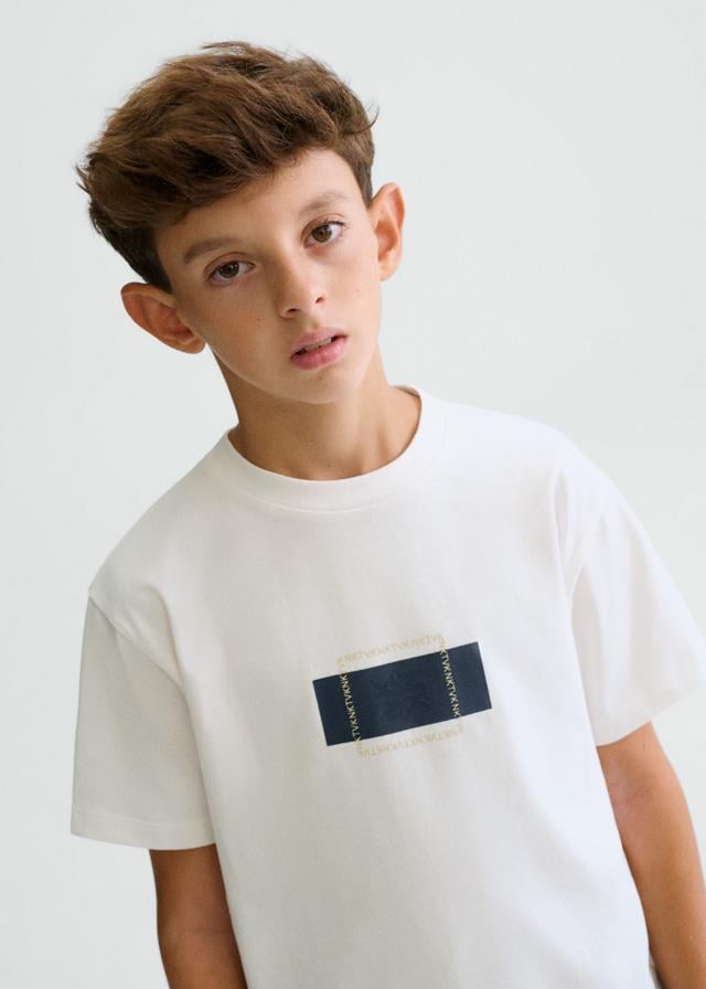 Mayoral Erkek T-shirt Ekru  6028
