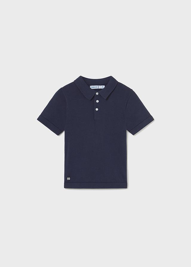 Mayoral Yazlık Erkek 12 Ay-4 Yaş Polo Yaka Triko T-shirt Lacivert 1106