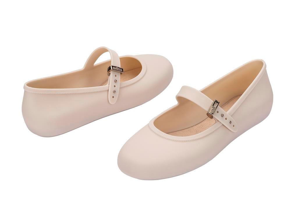 Mini Melissa 36244 Soft Ballerina Ayakkabı Krem