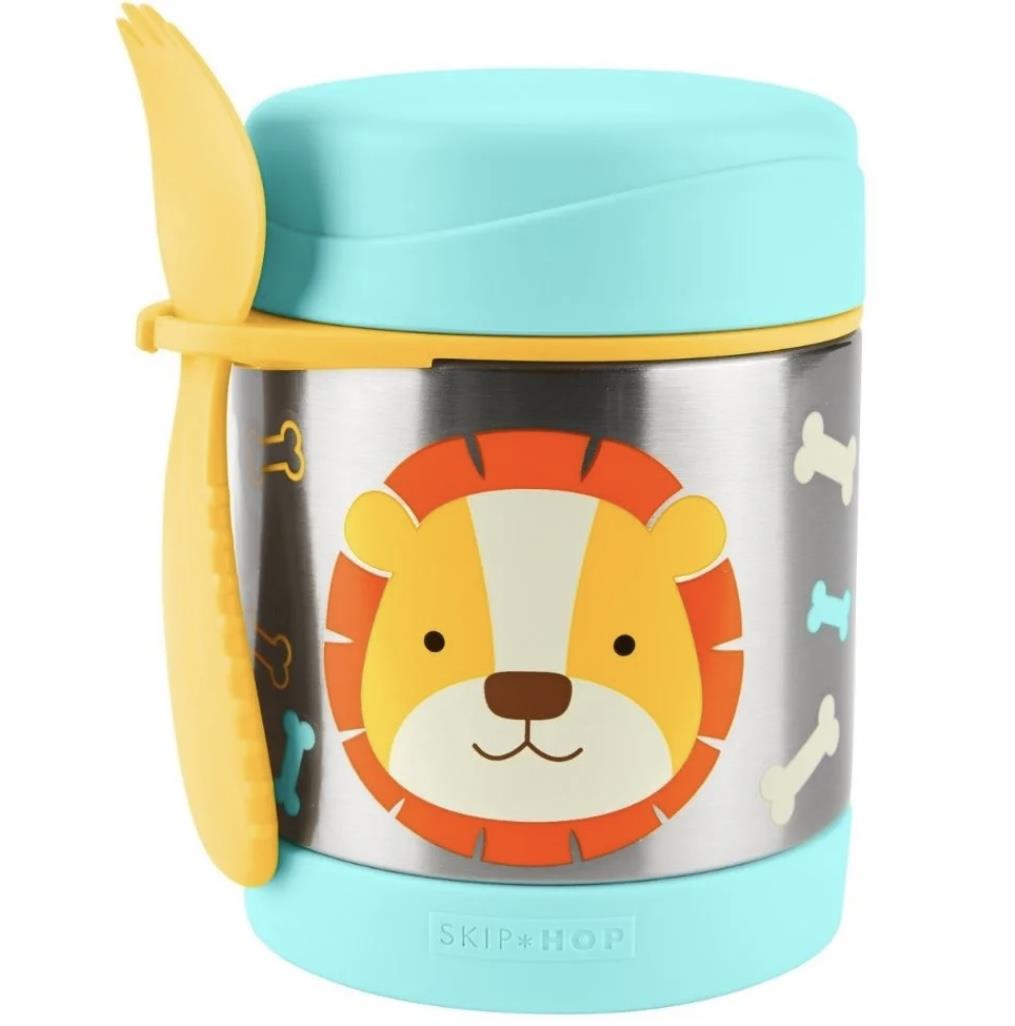 Skip Hop Zoo Paslanmaz Çelik Termos Aslan Orjinal 285210