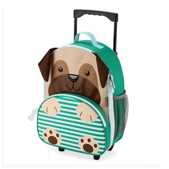 Skip Hop Zoo Tekerlekli Çanta Pug Yeşil 161410
