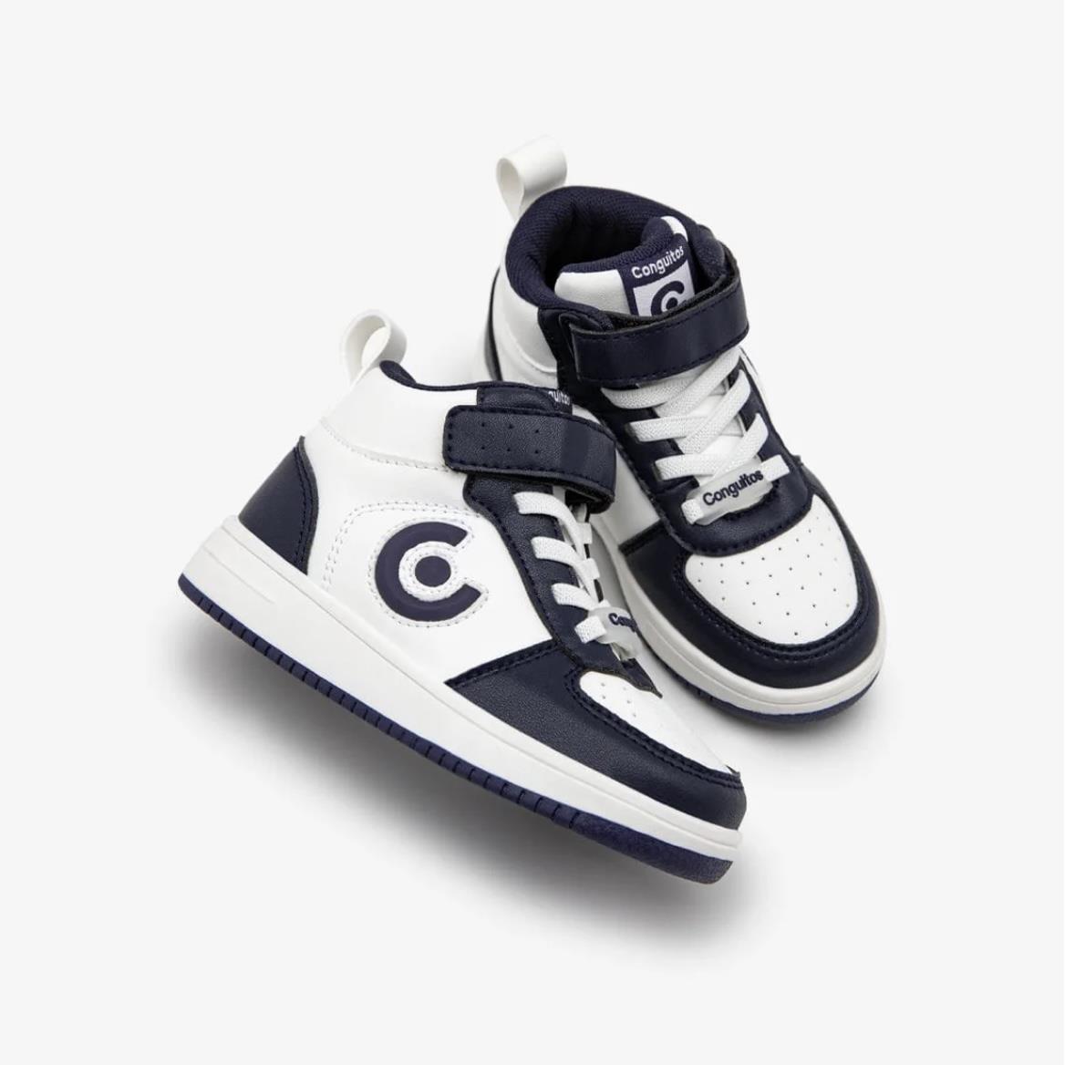 Conguitos 25-34 Numara Unisex Işıklı Spor Ayakkabı Lacivert