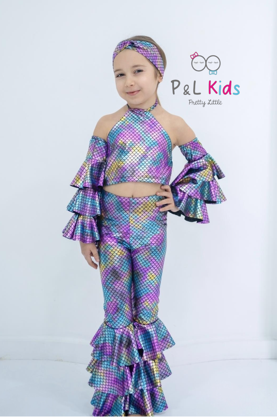 Helina Balık Sırtı Desen Pantolon Takım 1011 Renkli