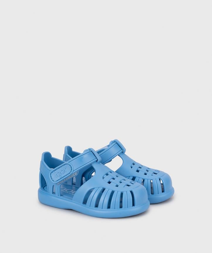 Igor Çocuk Sandalet S10271-363 Tobby Solid Azul