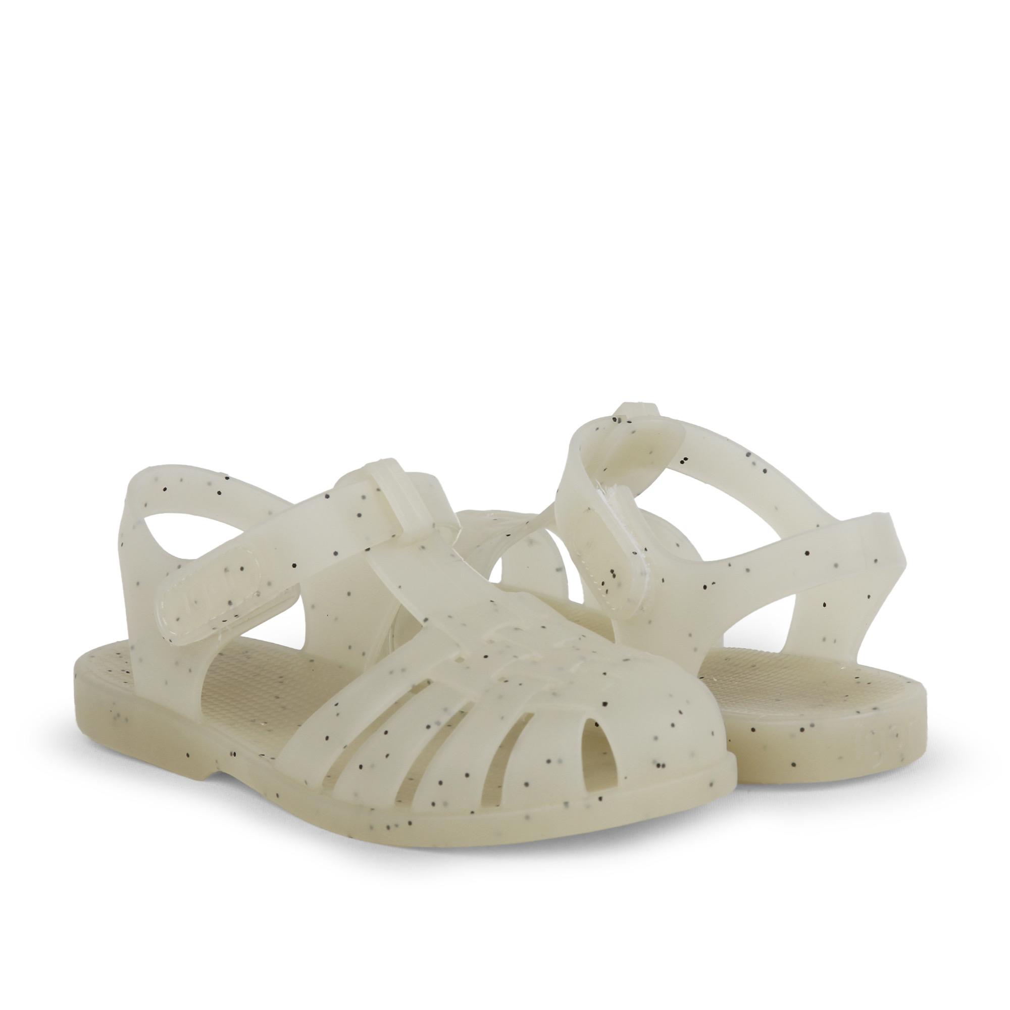İgor Yazlık Çocuk Sandalet  Clasıca V.Black Glıtter  BB337-102-Crema