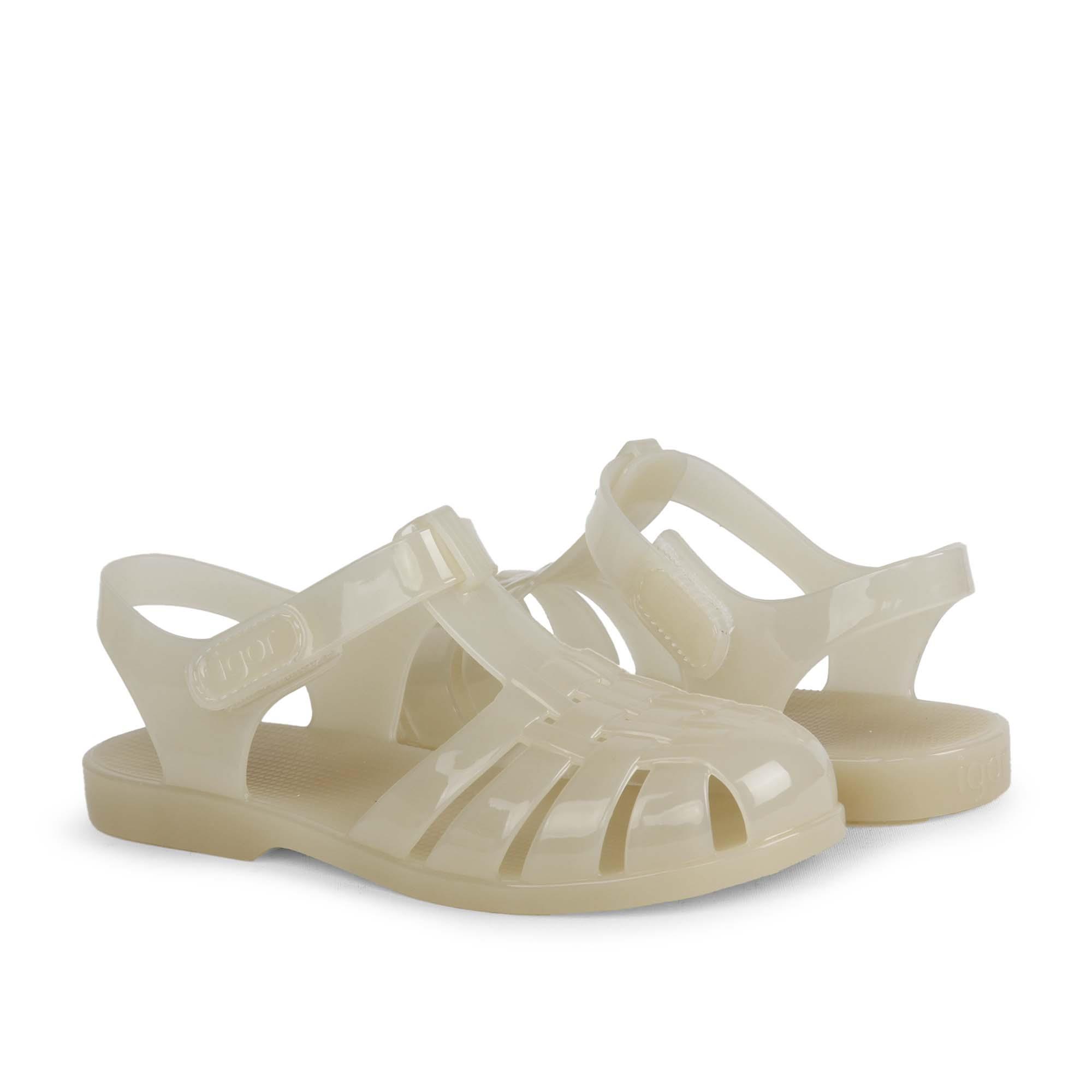 İgor Yazlık Çocuk Sandaleti Clasica Crema BB338-102