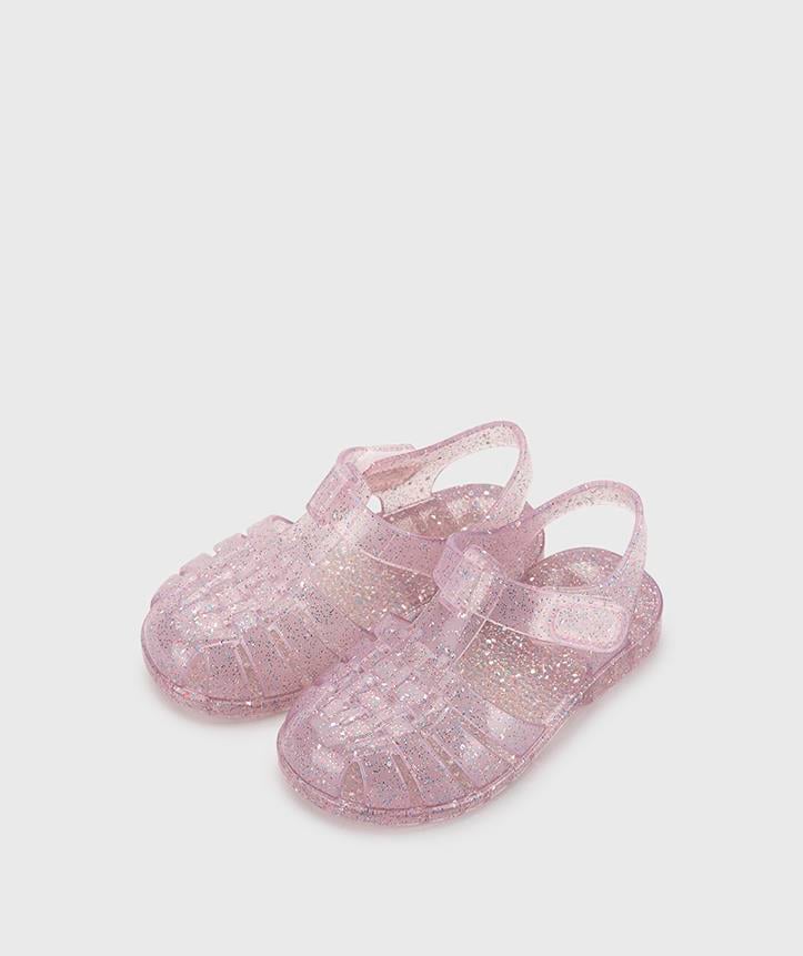 İgor Yazlık Çocuk Sandaleti Clasica Glitter Rosa S10329-385