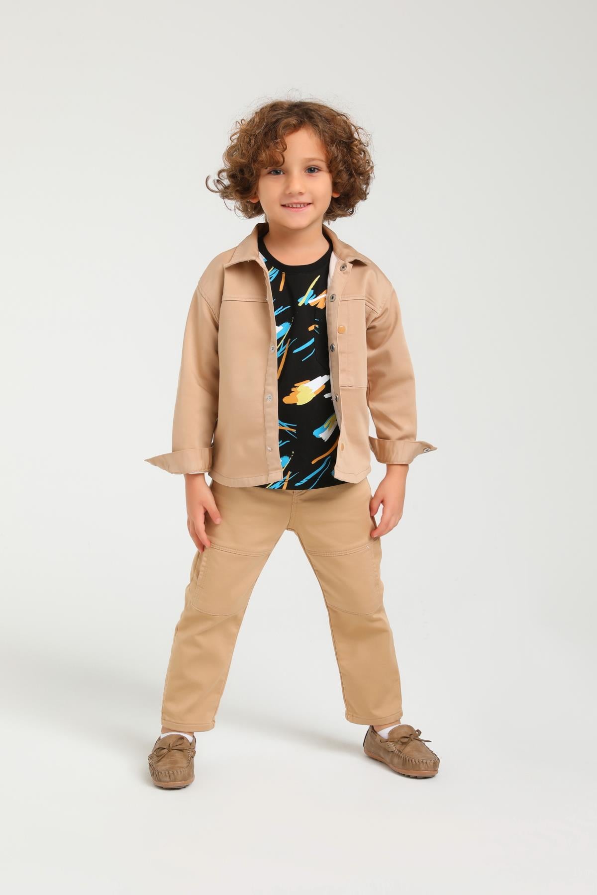 Jcklns Erkek  Pantolon Camel 2446