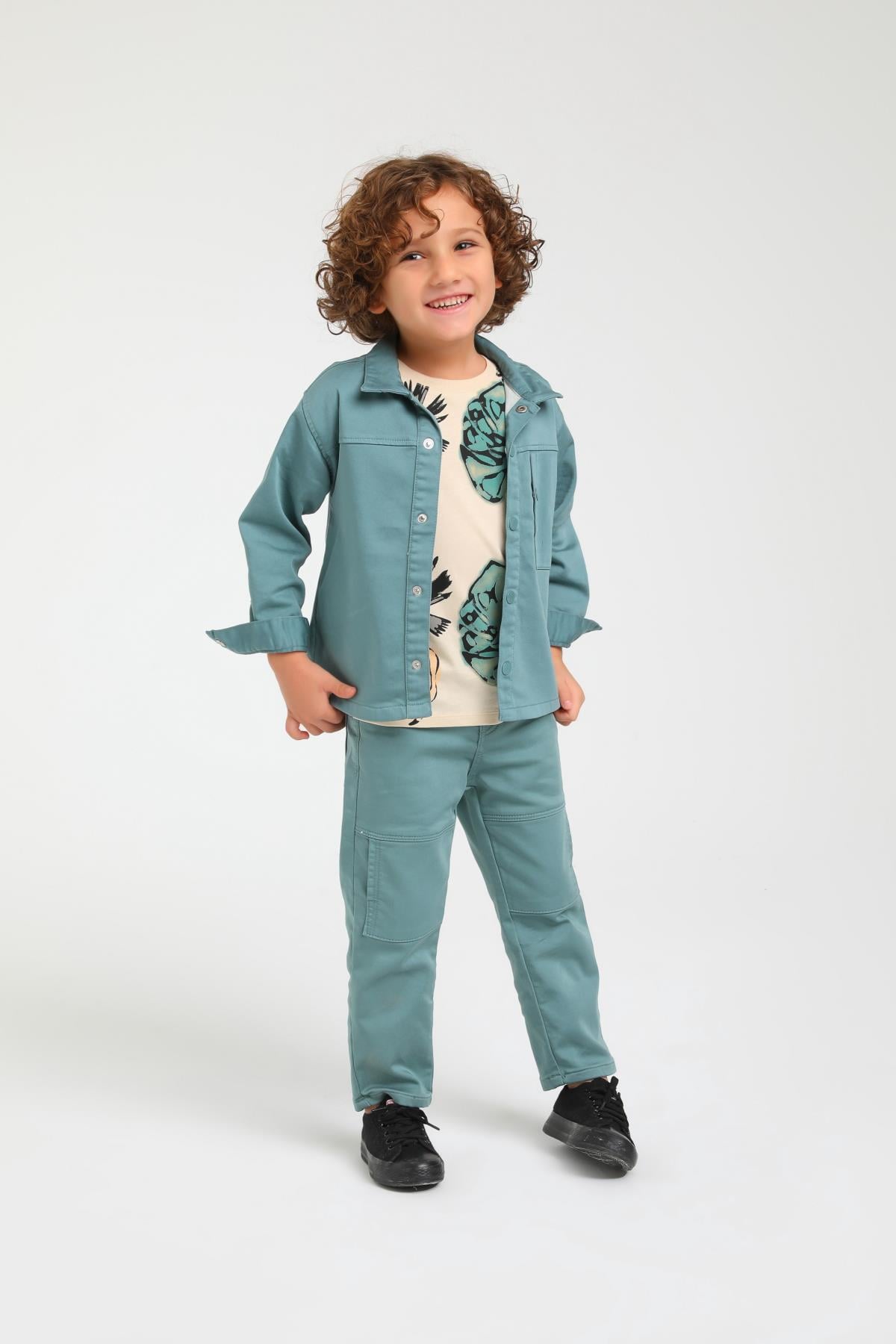 Jcklns Erkek  Pantolon Petrol 2446