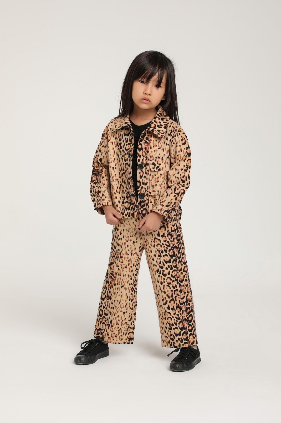 Kız Çocuk 12 Ay-5 Yaş Leopar Takım 35964