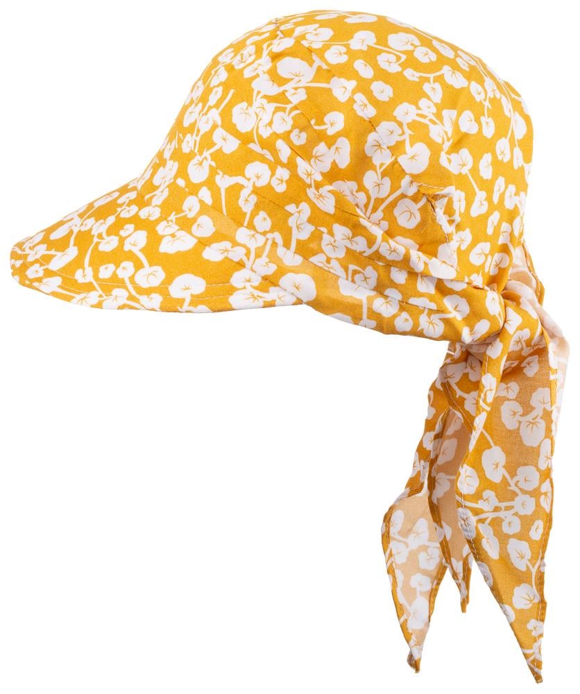 Kız Yetişkin Y8370-07 Siperli Bandana Şapka Sarı