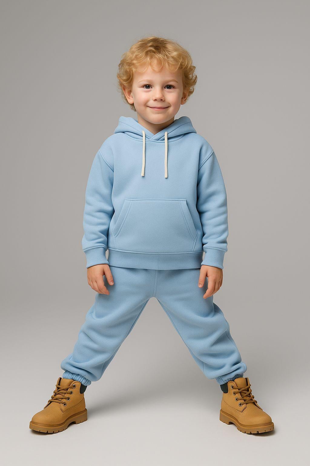 Little Lune Rahat Unisex Eşofman Takımı Mavi