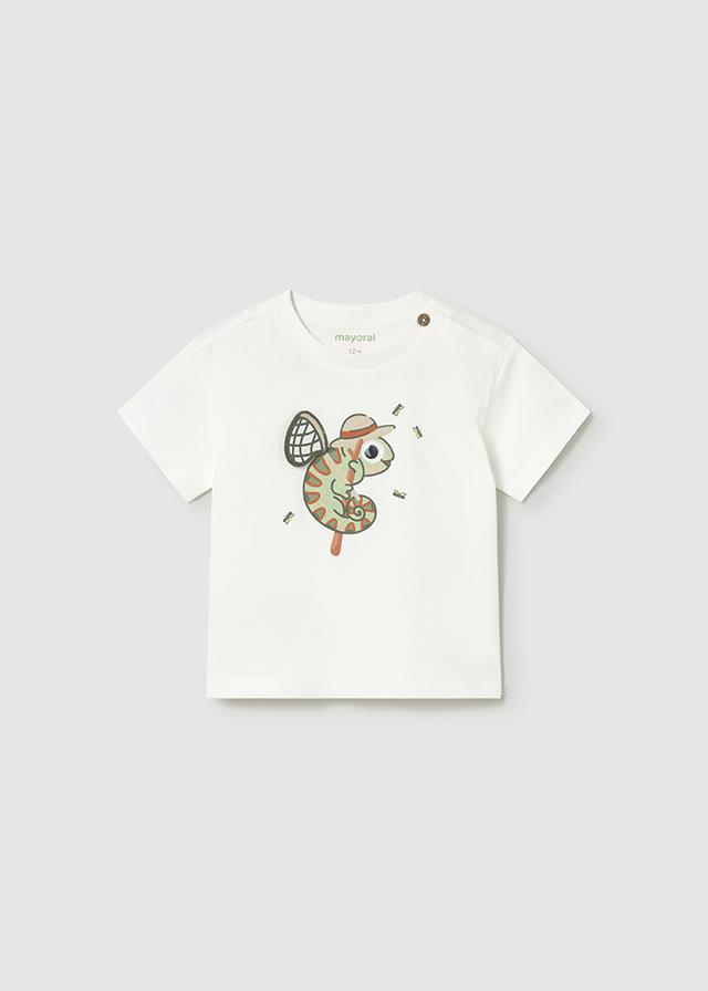 Mayoral Erkek Salyangoz T-shirt Krem 1004                      