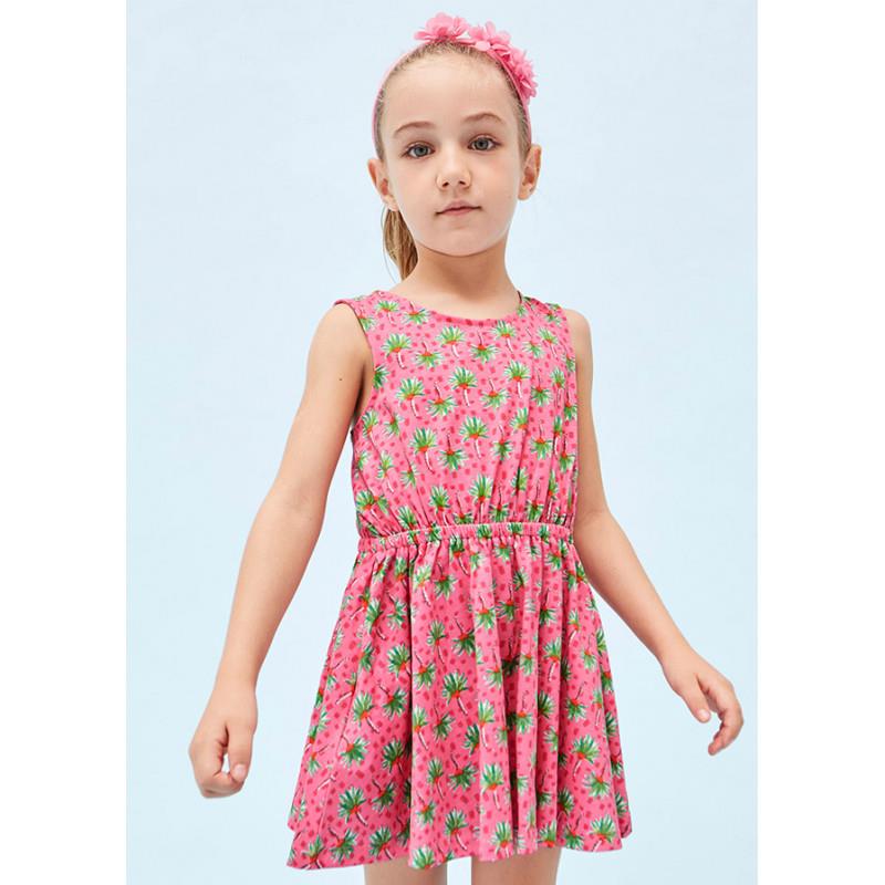 Mayoral Kız Elbise 3943 Pembe