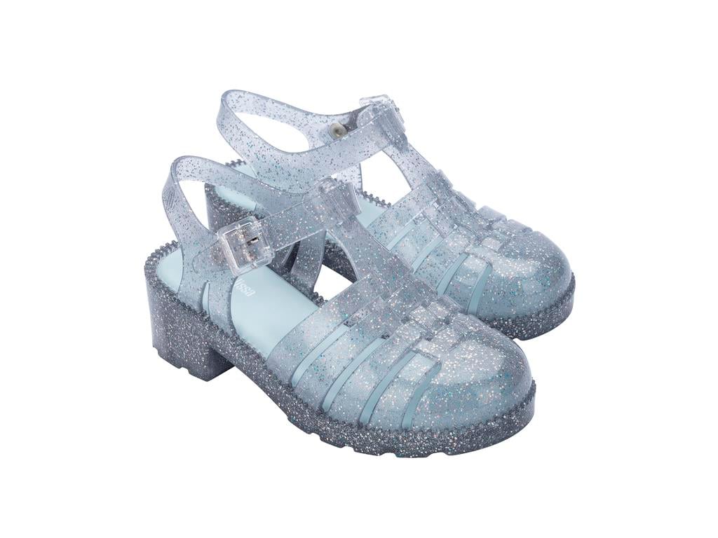 Mini Melissa 35950 Possesion Işıltılı Topuklu Sandalet Gri 