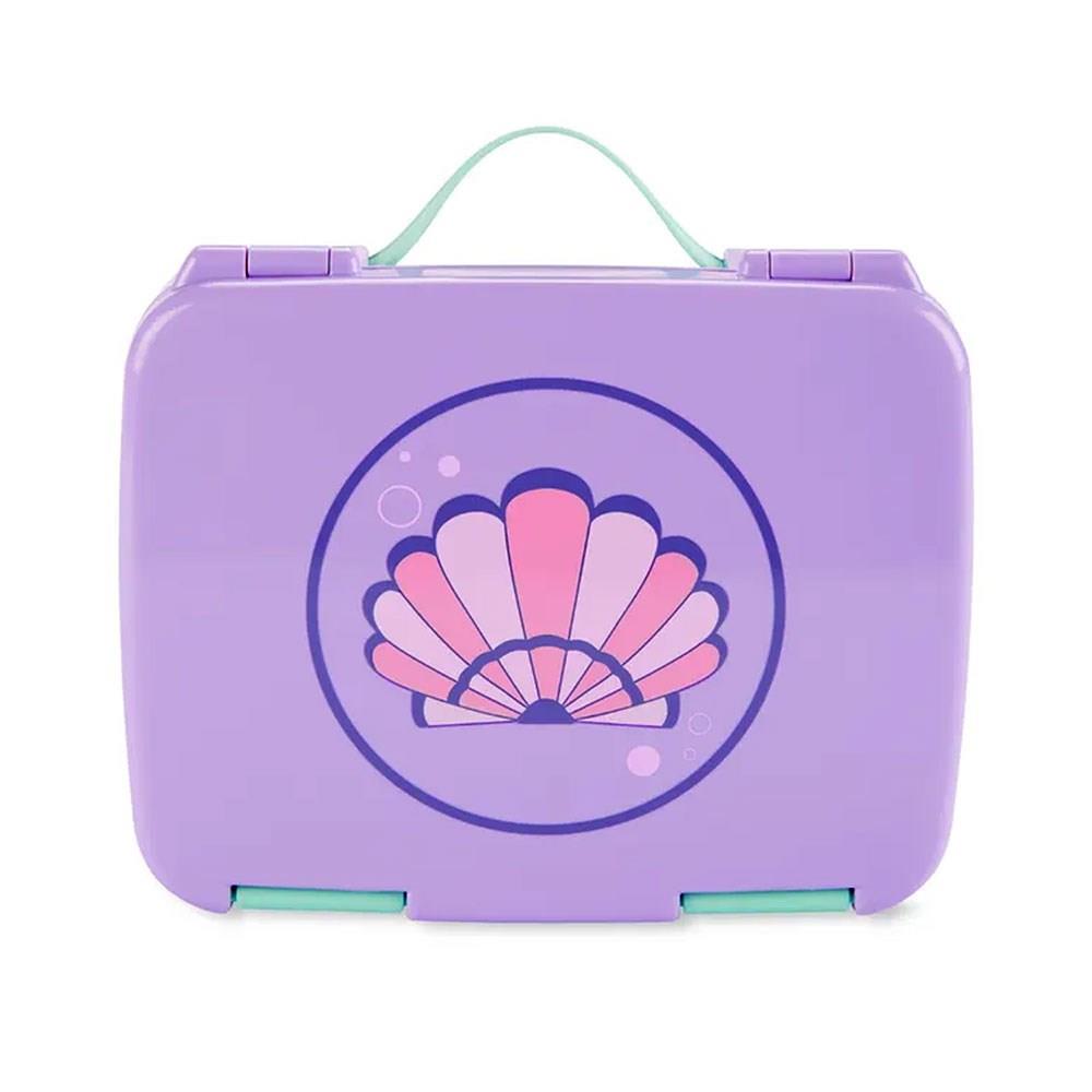 Skip Hop Spark Style Bento Beslenme Kutusu Deniz Kabuğu Mor 458710 