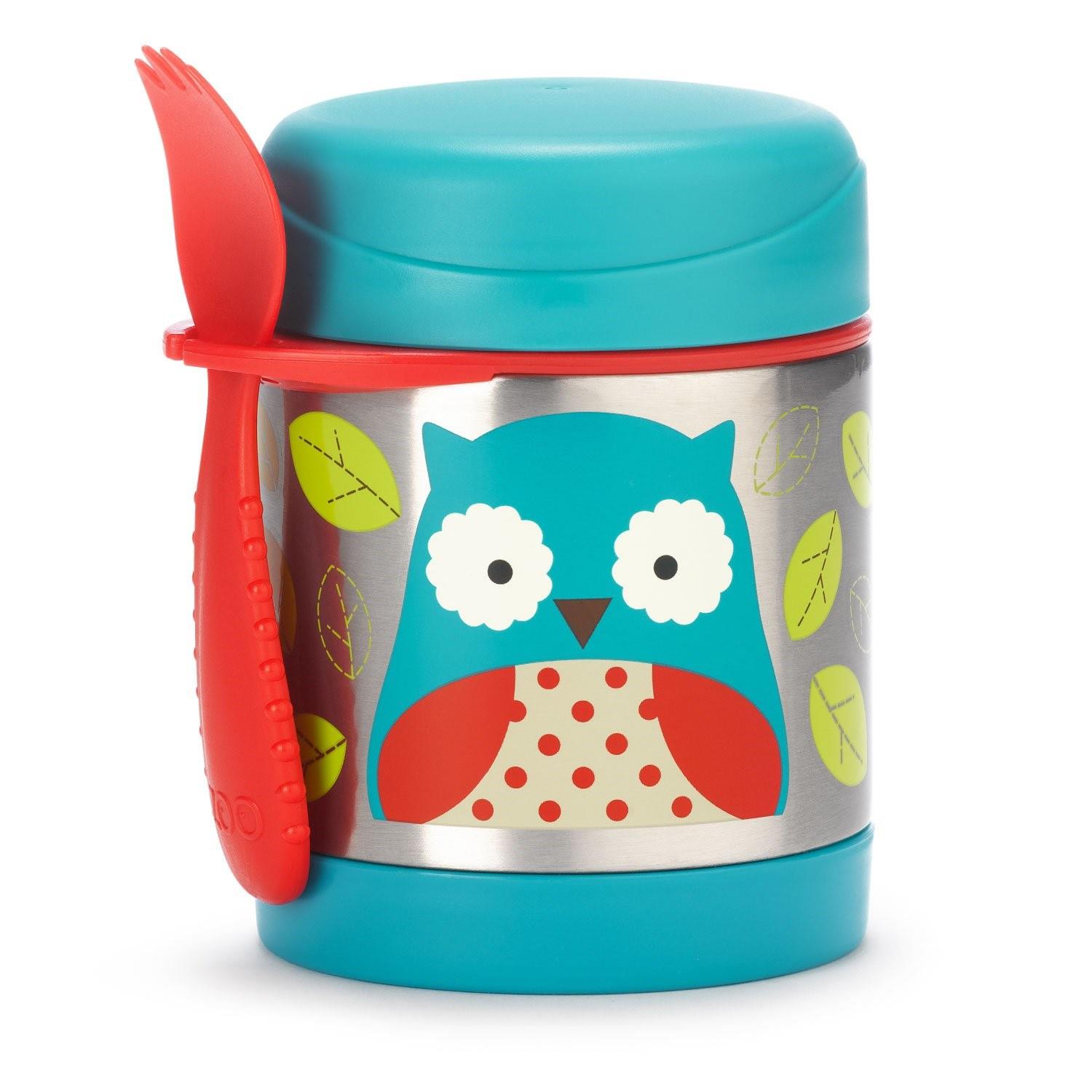 Skip Hop Zoo Paslanmaz Çelik Termos Baykuş Orjinal 252375