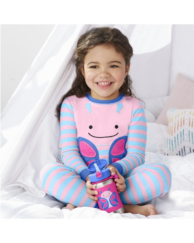Skip Hop Zoo Pipetli Paslanmaz Çelik Suluk Kelebek Orjinal 252517