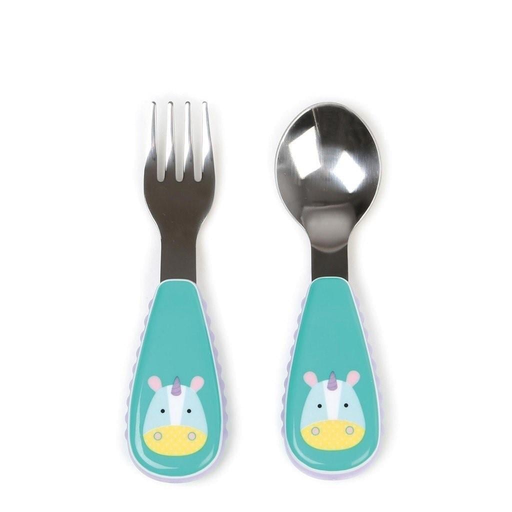 Skip Hop Zootensils Çatal Kaşık Seti Unicorn Orjinal 252365