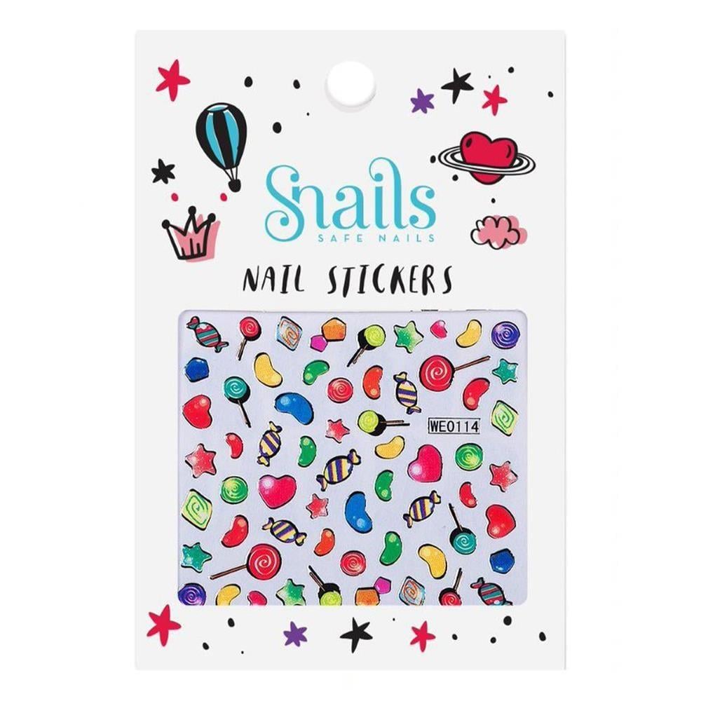 Snails Tırnak Sticker Seti WE0114 Candy Blast