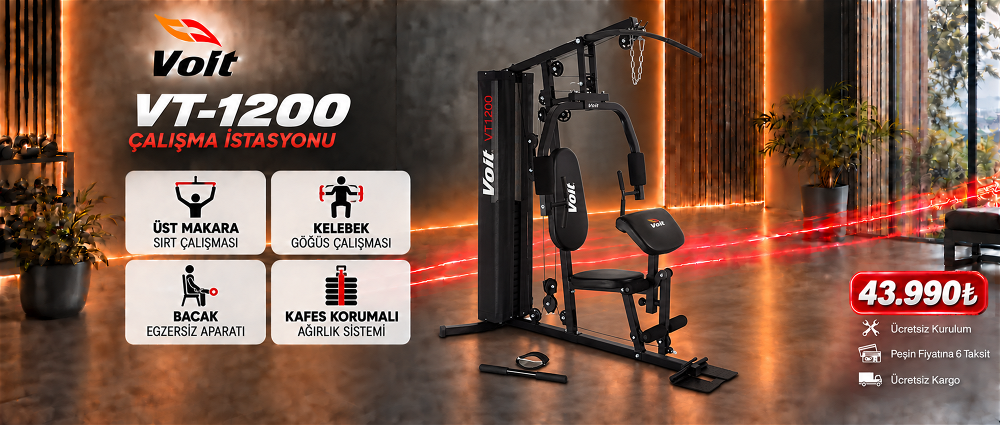 Voit VT-1200 Çalışma İstasyonu