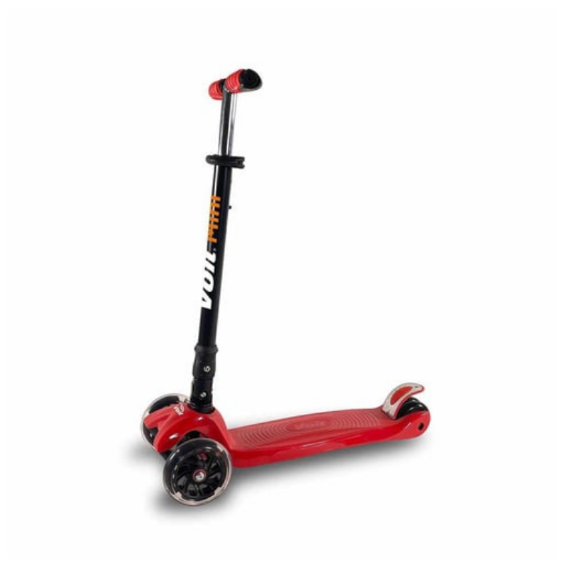 VOİT 218 IŞIKLI 3 TEKER SCOOTER KRMZ