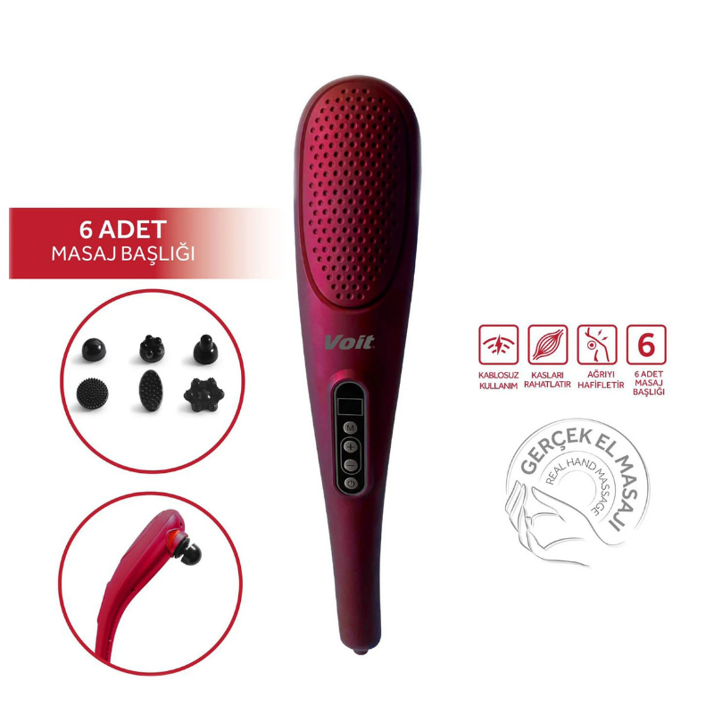 Voit El Masaj Aleti Kırmızı