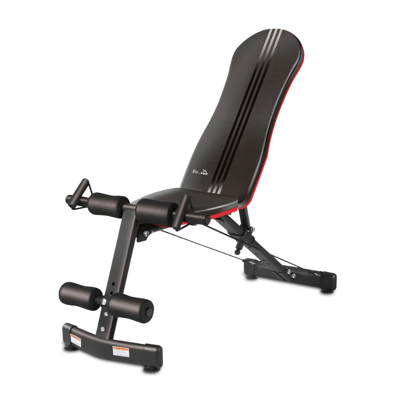 Voit V-FIT BY VOIT D202 Katlanabilir Incline/decline Ayarlanabilir Sırt Açılı Mekik ve Ağırlık Sehpası