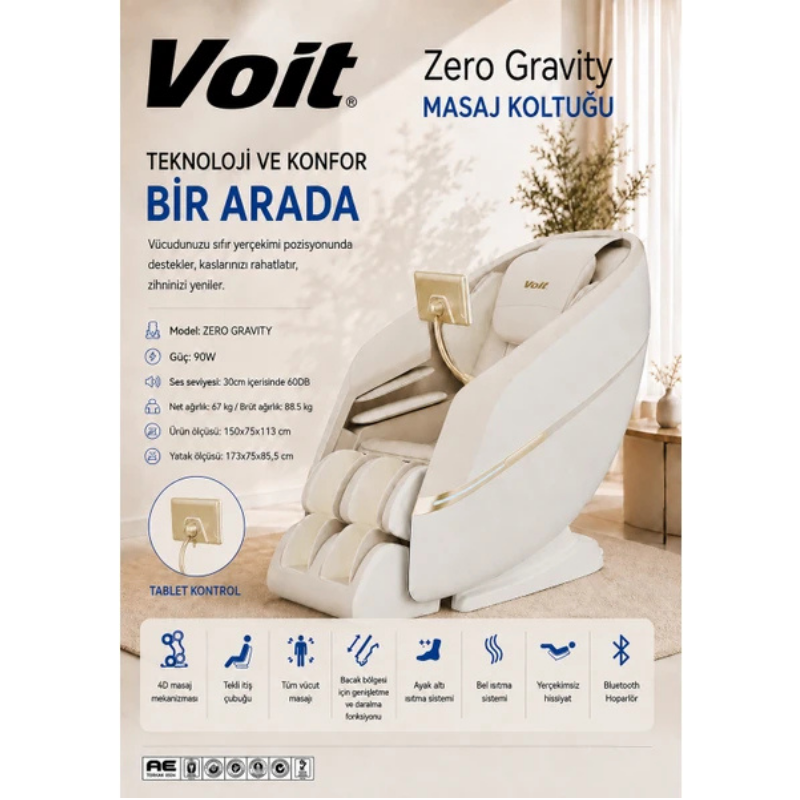 Voit Zero Gravity Masaj Koltuğu