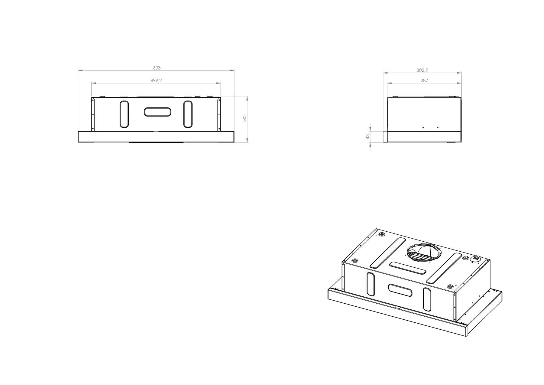 DS6-905X Inox Aspiratör