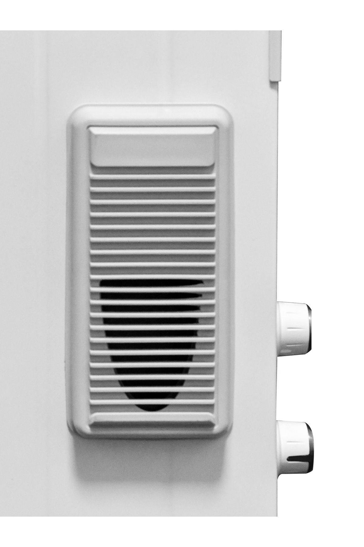 Hc-2952 2500 Watt Fanlı Beyaz Konvektör Isıtıcı New Series