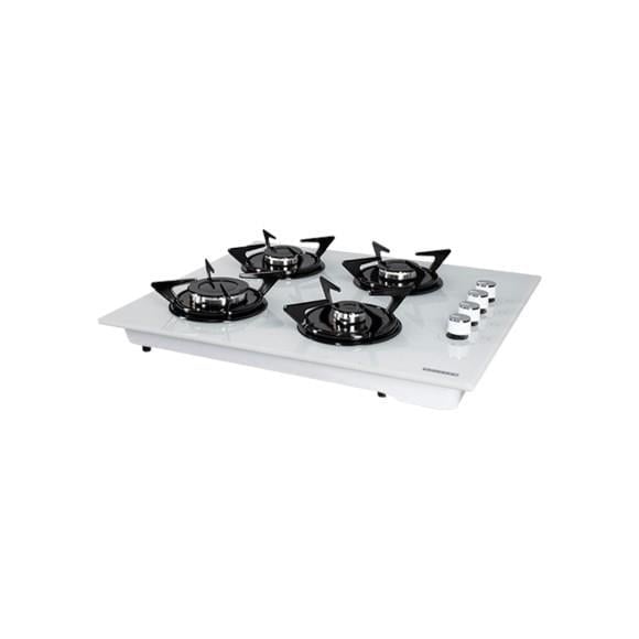 Luxell 2li Beyaz Cam Ankastre Set (DA-835 Davlumbaz - Set Üstü Ocak)