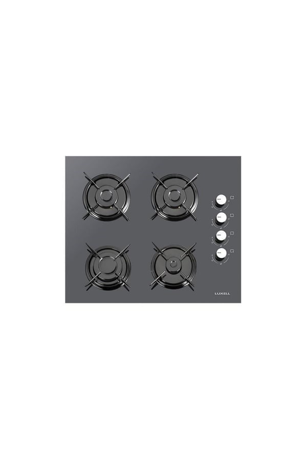 Luxell 2li Metalik Gri Cam Set (DA88 Davlumbaz - Ocak)