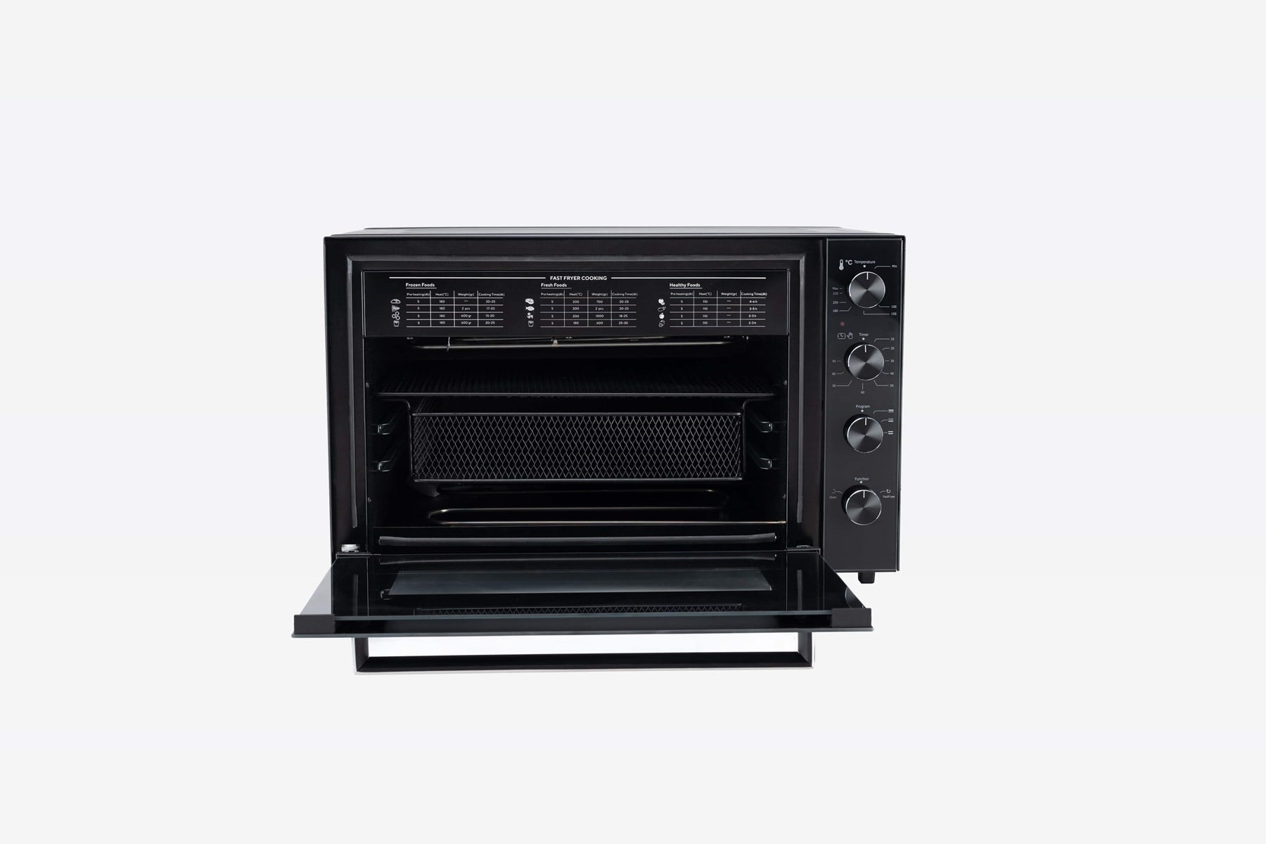 Luxell 70 Litre Air Fryer Turbo Fırın Siyah – LX-9670