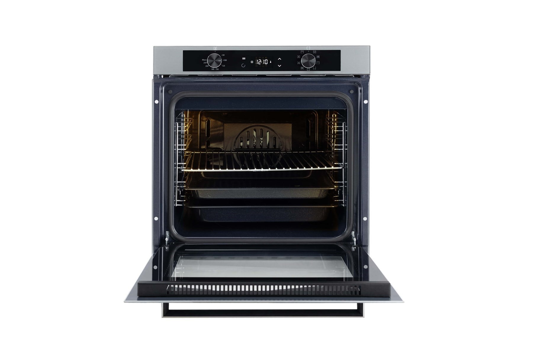 Luxell Ankastre Fırın Gri Cam 88 Lt 9+1 Fonksiyon Dijital – A68-SGF3