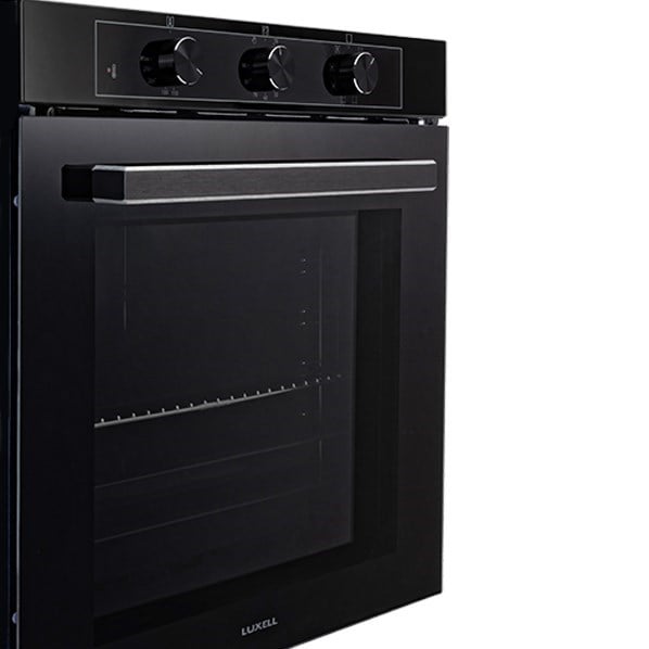 Luxell Ankastre Fırın Siyah Cam 88 Lt 8+1 Fonksiyon 3 Düğme – A68-SF3