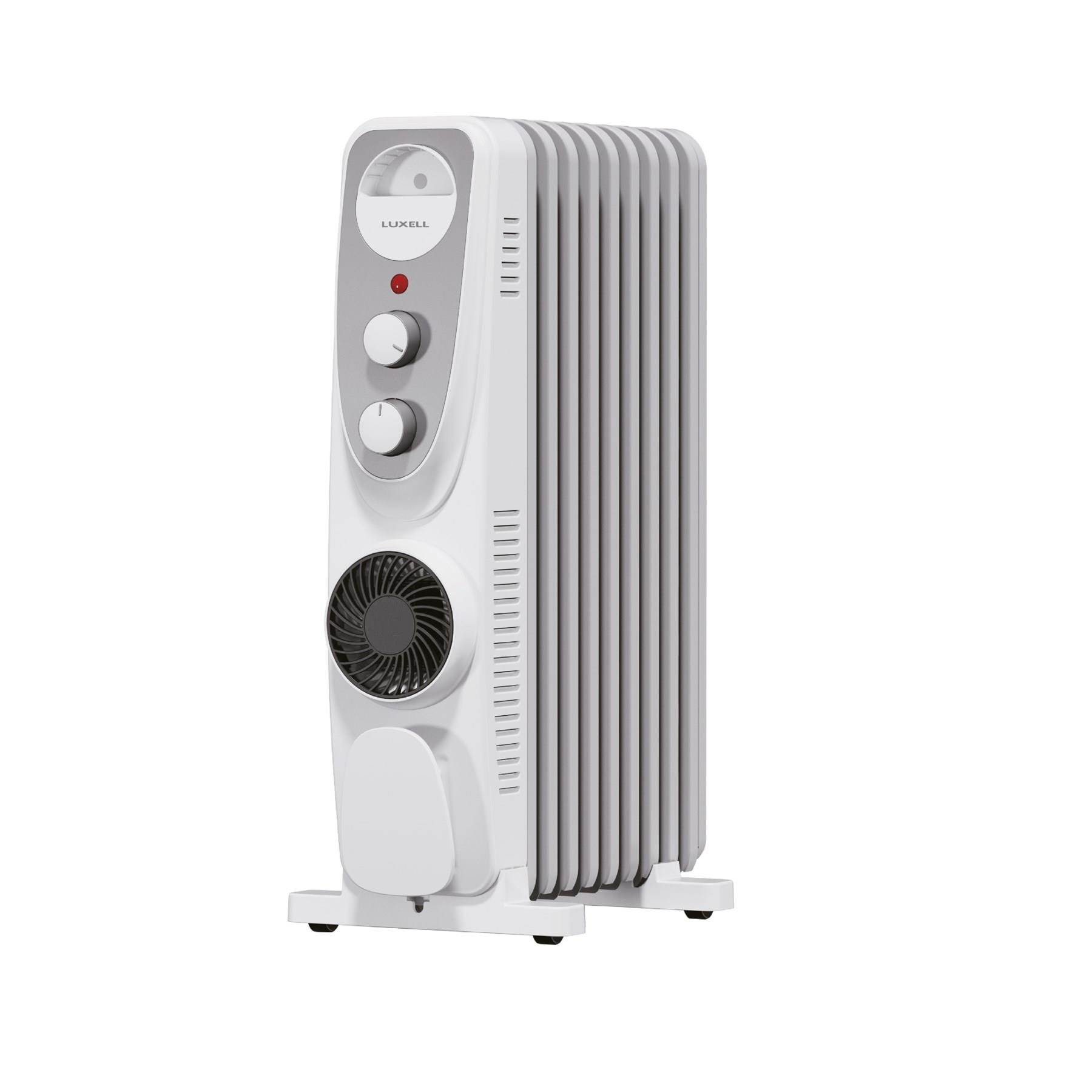 LUXELL BYZ/GRİ YAĞLI RADYATÖR 9 DİLİM