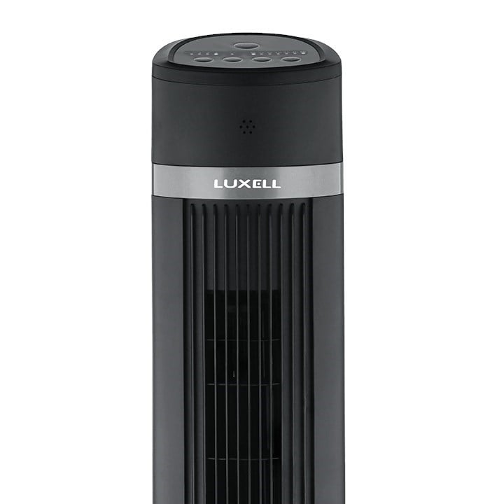 Luxell Plus 60W Uzaktan Kumandalı Kule Tipi Vantilatör Siyah – LXF-260B