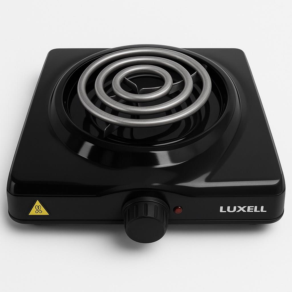 LX-7130  HOTPLATE.SİYAH EMAYE SPİRAL(1000W)LUXELL
